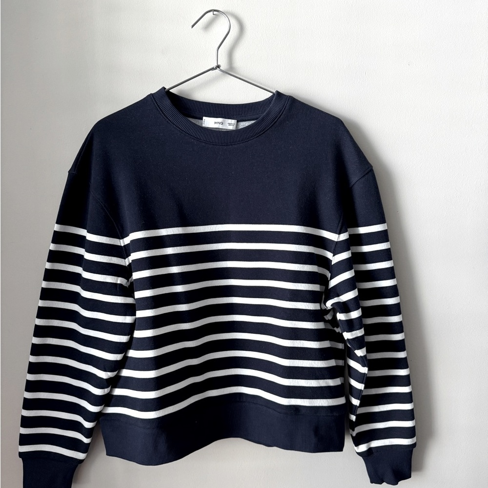 MANGO SWEATER - dark blue